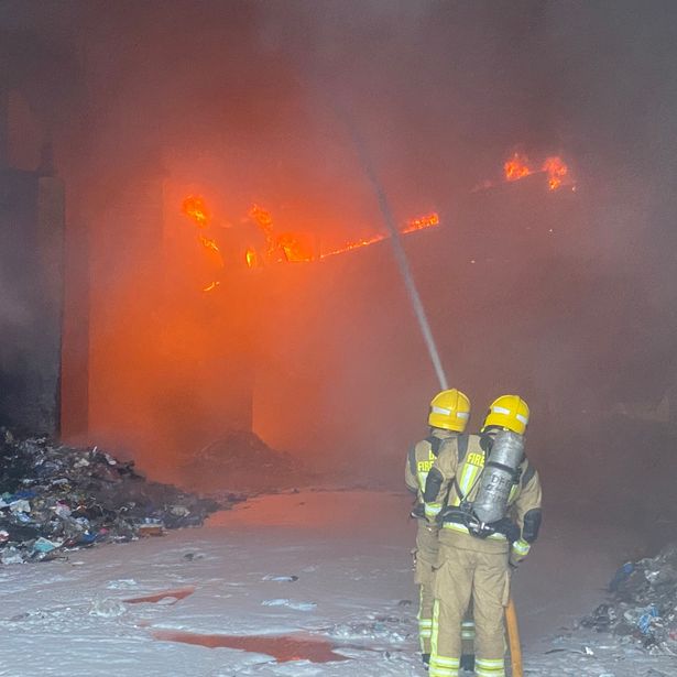 Fire Balbriggan Today: Emergency services battle large blaze near town center as residents advised to avoid the area